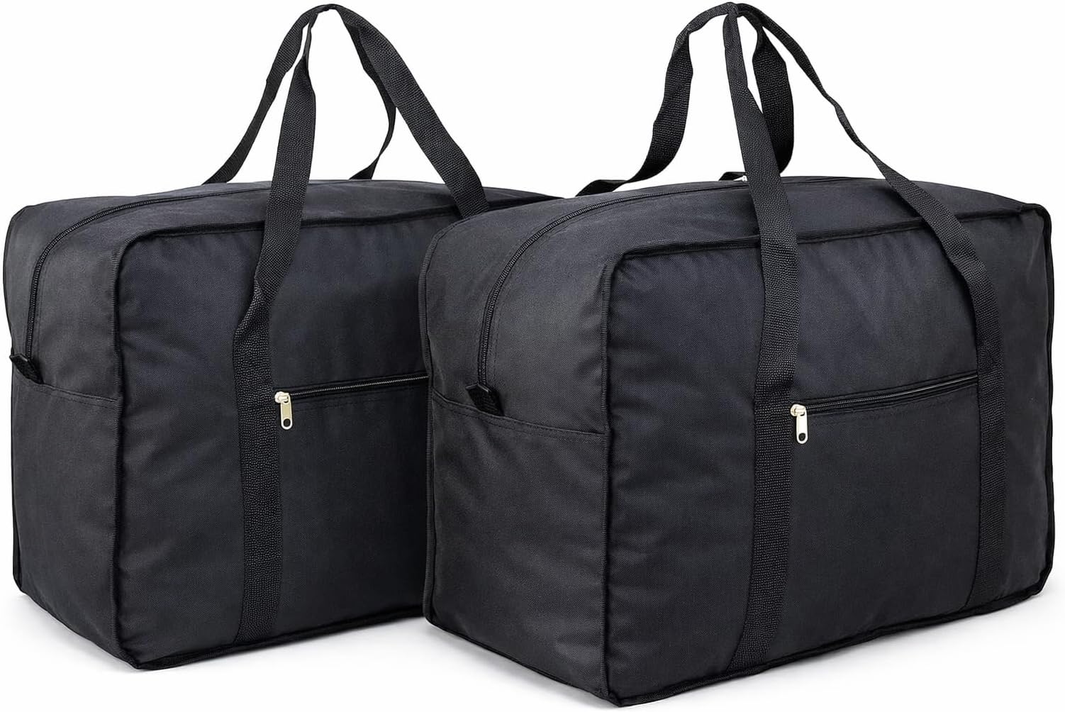 24 in Luggage Travel Duffle Bag Maletin Roll Bag 50 Lb Black Lightweight