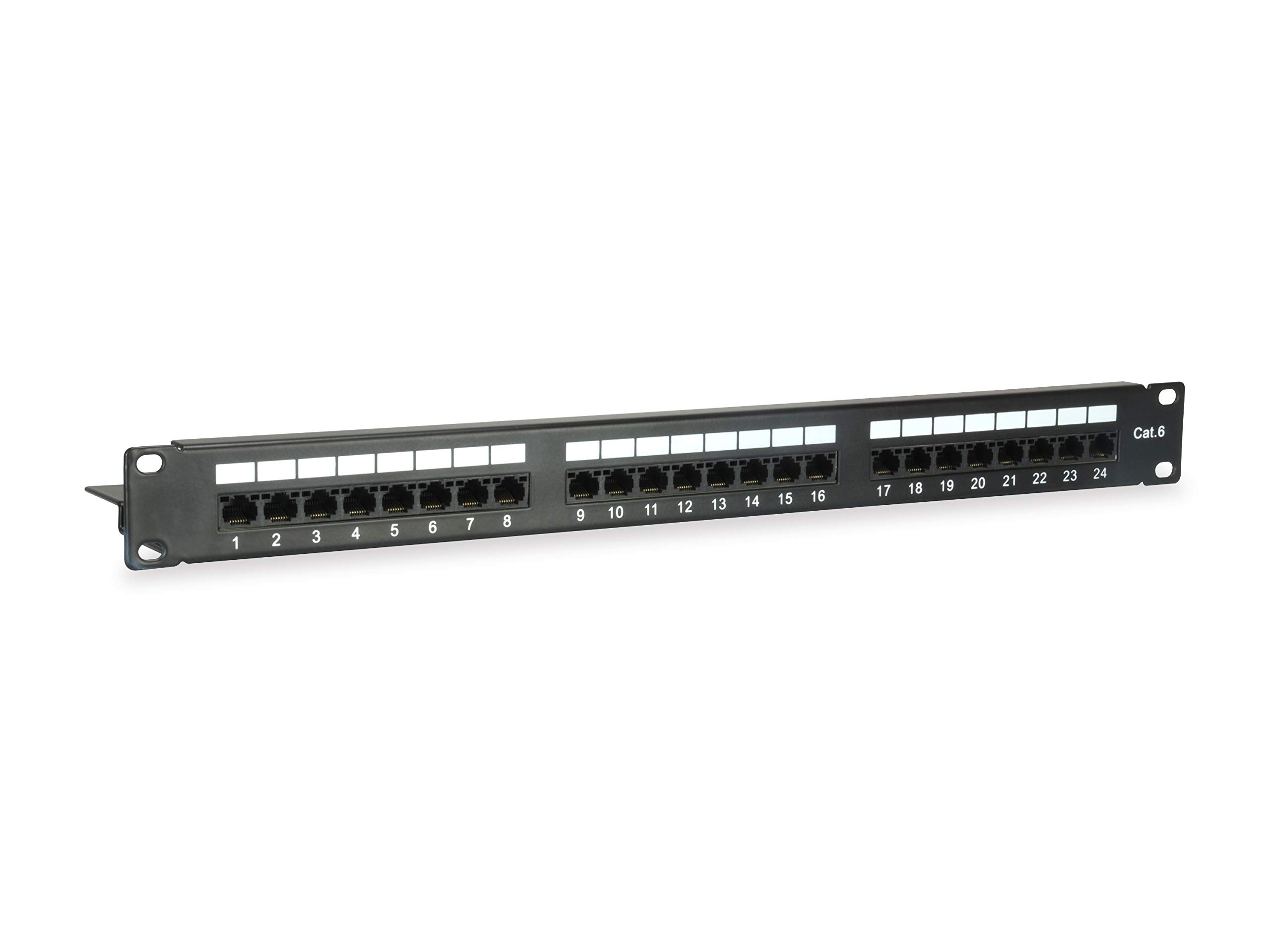 Equip Panel de Parcheo 24 Puertos Cat 6 sin Blindaje