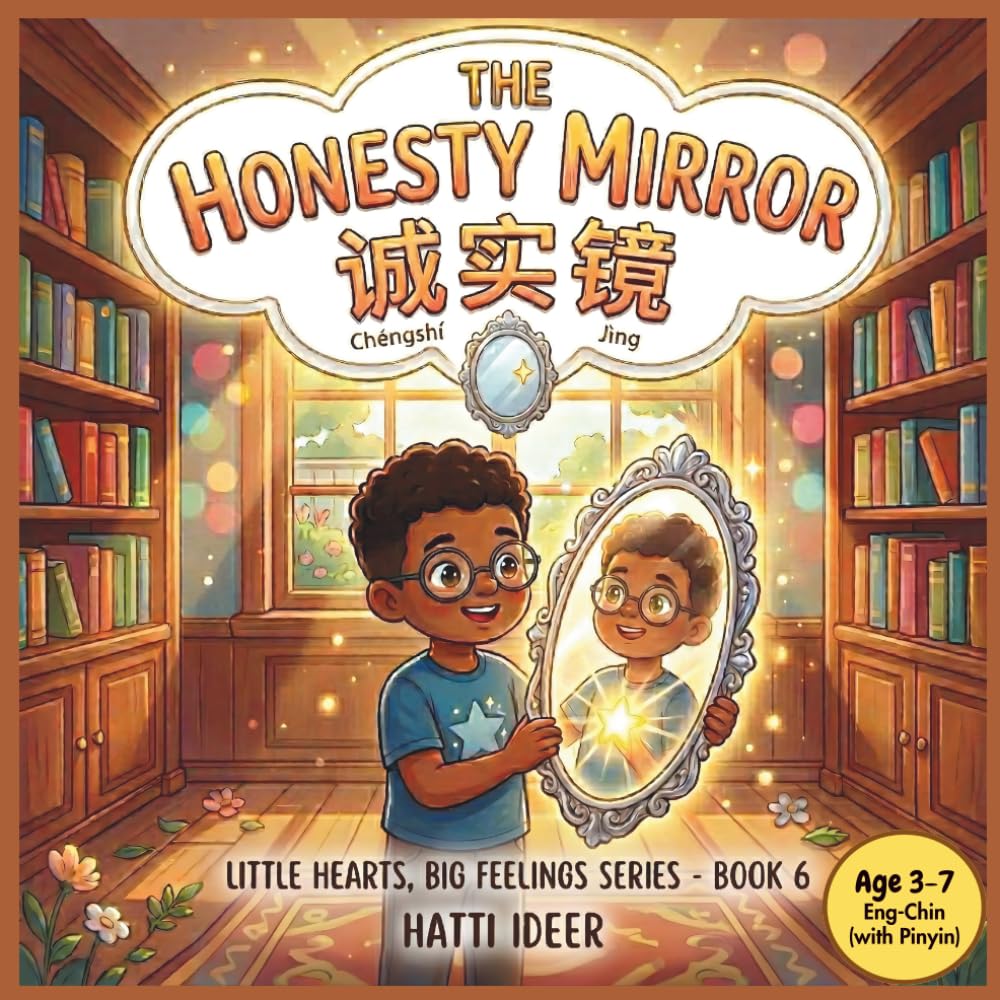 The Honesty Mirror 诚实镜: A Bilingual Chinese-English Children’s Story About Truth, Integrity & the Courage to Be Honest with Pinyin, SEL Activities & ... Big Feelings Series Book 6 / 小心灵，大感受 系列第六册)