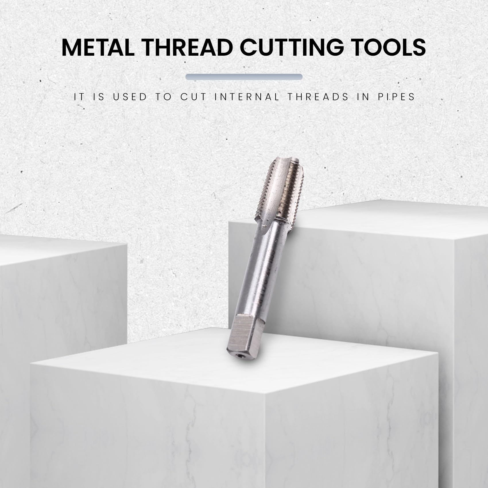 Bloepum 1/8INCH- 27 NPT Taper Pipe Tap 1/8-27 TPI Fits for Repair Work Maintenance