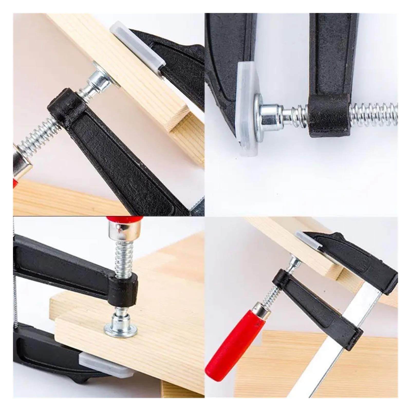 Abrazadera F de alta resistencia, abrazadera de barra for carpintería DIY