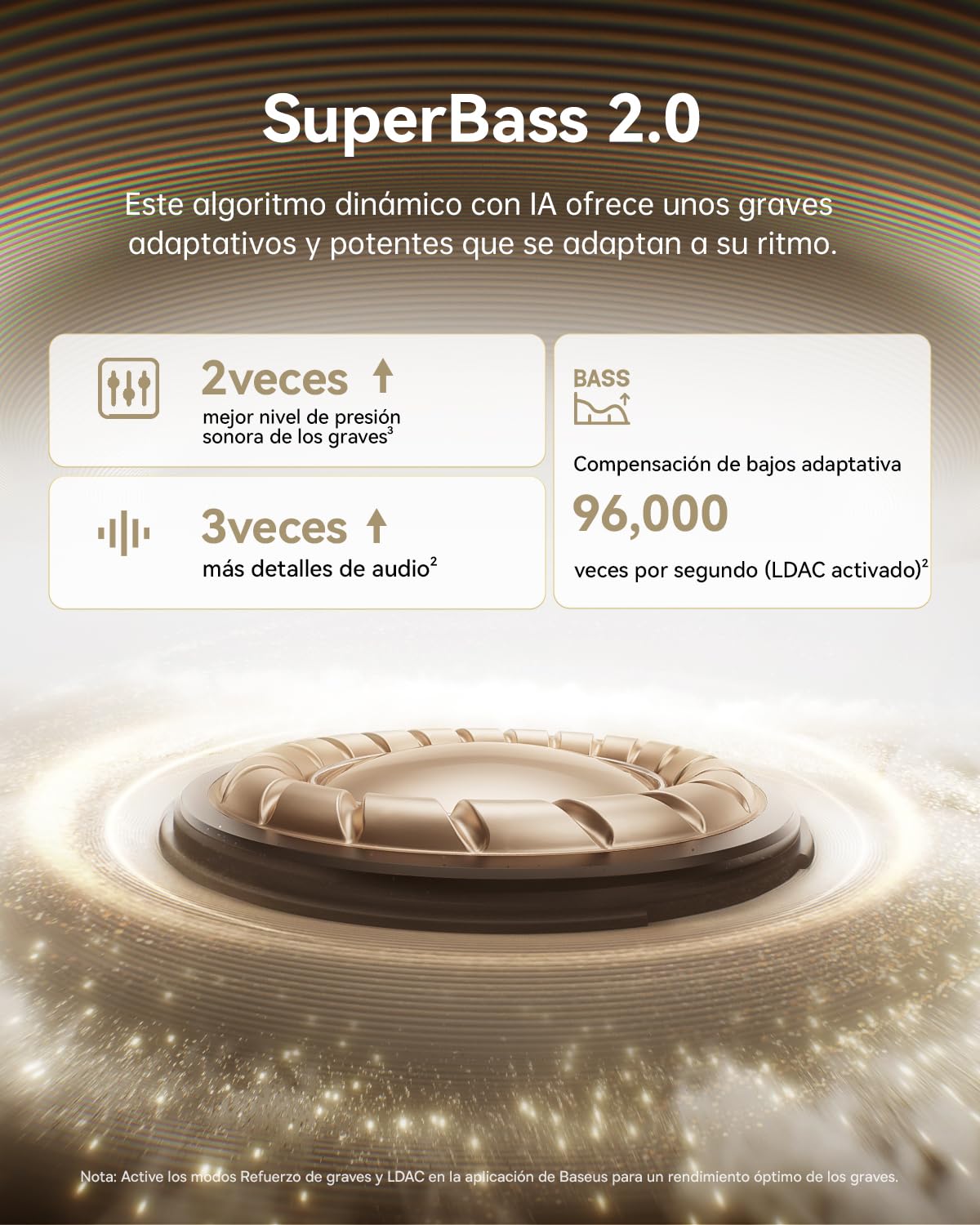 Baseus MC1 Pro Auriculares de oído Abierto, Clip para oídos | Sonido Impresionante, amplificación de Graves adaptativa, Bluetooth 6.0, IP67, 40H de batería