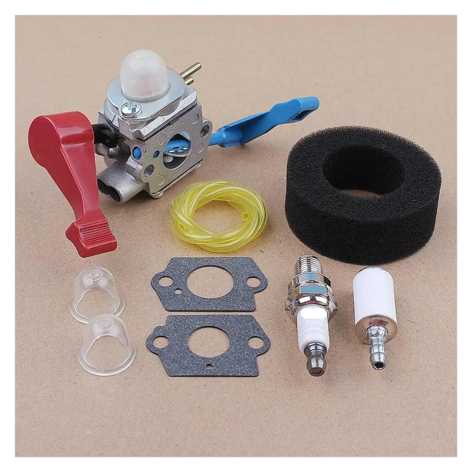 Kit di Regolazione del Filtro dell'Aria del carburatore for soffiatore for Foglie FL1500 FL1500LE C1U-W12A C1U-W12B 530071629 Parti di Ricambio