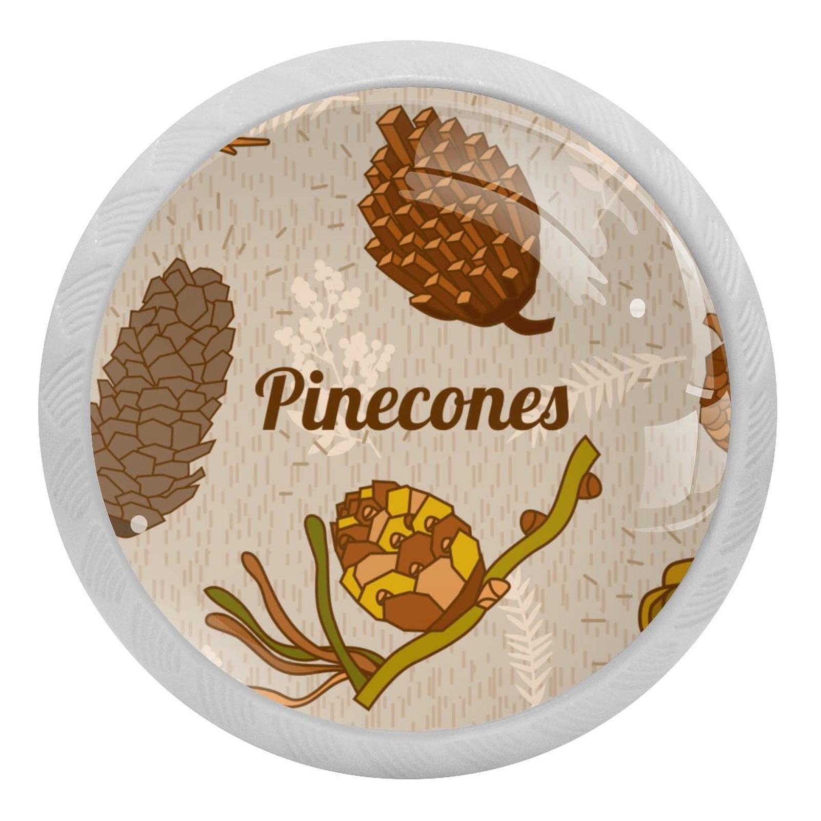 Boutons fluorescents pour placard de cuisine et chambre d'enfant