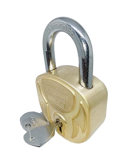 Unikkus Super Premium Smart Solid made lock and keys for home, room, door and multi-purpose, Size 67 MM, Double Locking System