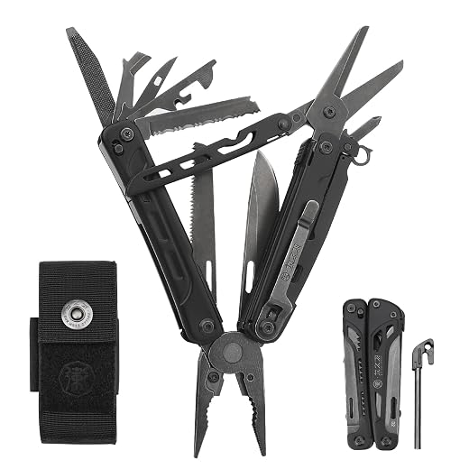 MT-11 20-in-1 Multitool Pliers, D2 Steel Blade, Heavy Duty EDC Tool