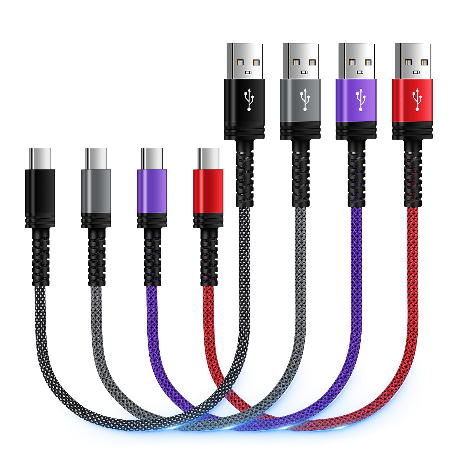 タイプc 充電ケーブル 0.9M 【4本セット】 QC3.0急速充電 タイプCコード iPhone 17充電ケーブル USB2.0高速データ転送 高耐久性 iPhone16シリーズ/Galaxy S23 ultra/iPad Pro/iPad air 第5世代 /Sony Xperiaその他USB-C機器対応 4色