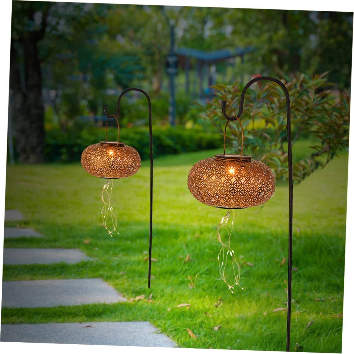 Gatuida Lampe Solaire Arrosoir Lumineux Éclairage Extérieur Décoratif Pour Jardin