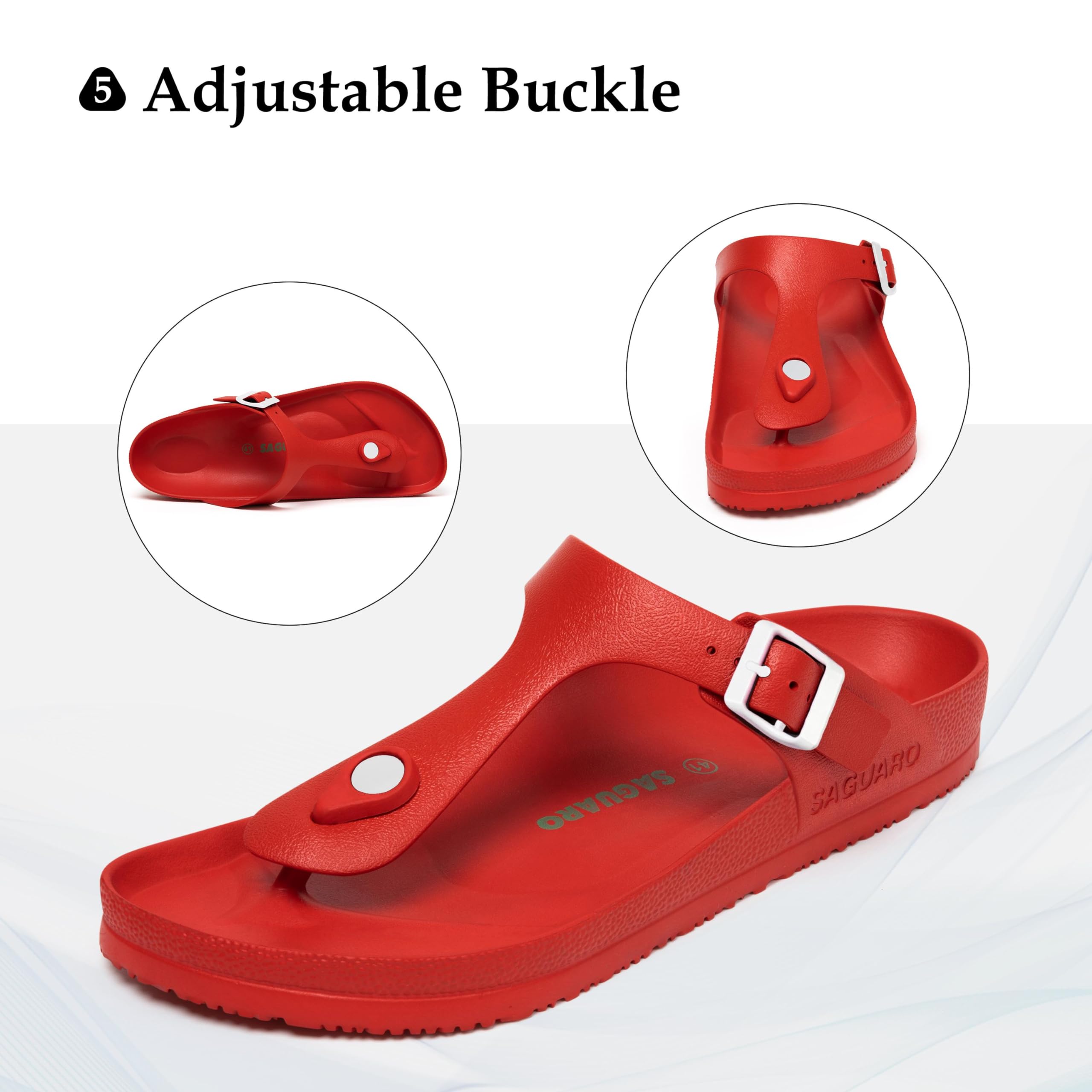 SAGUARO Estivi Infradito Uomo Spiaggia Sabot Eva Ciabatte Piscina Pantofole Donna Giardino Zoccoli 36-48