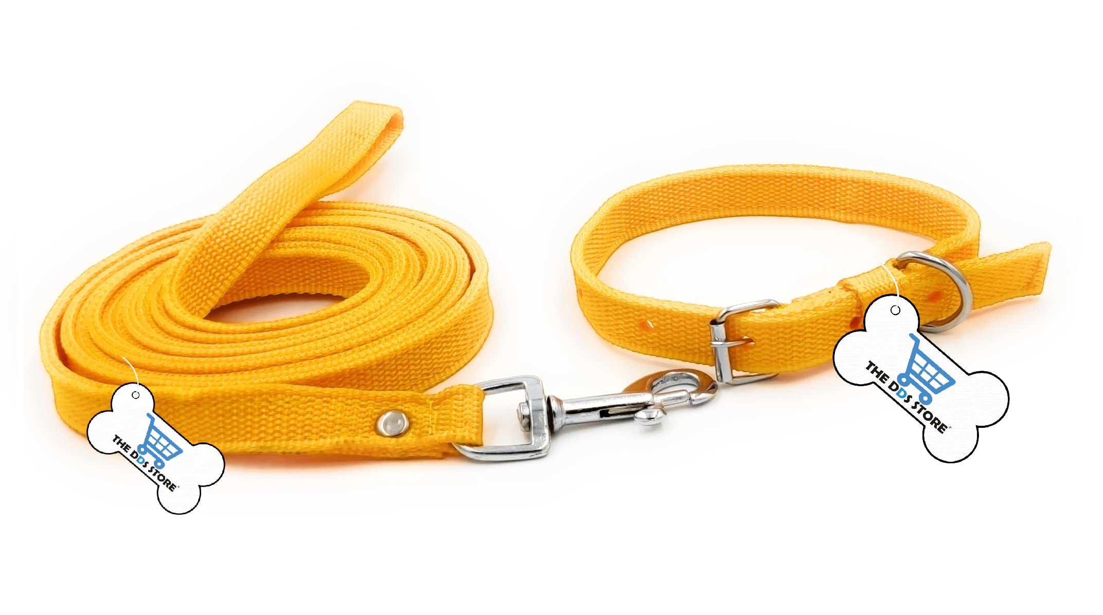THE DDS STORE Dog Neck Collar Belts and Leash Set (Red Color, Waterproof, Medium, Leash) Dog Belt Combo of Dog Collar with Dog Leash Specially for Medium Breed (Medium, Yellow) (B095SSJKDD) Amazon Price History, Amazon Price Tracker
