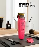Clipper Pro Smartbrain Tondeuse à Cheveux Homme Professionnelle avec Moteur Brushless, Lame DLC Faper et Corps Métallique, Tondeuse MRD Pro Rechargeable USB-C - 4