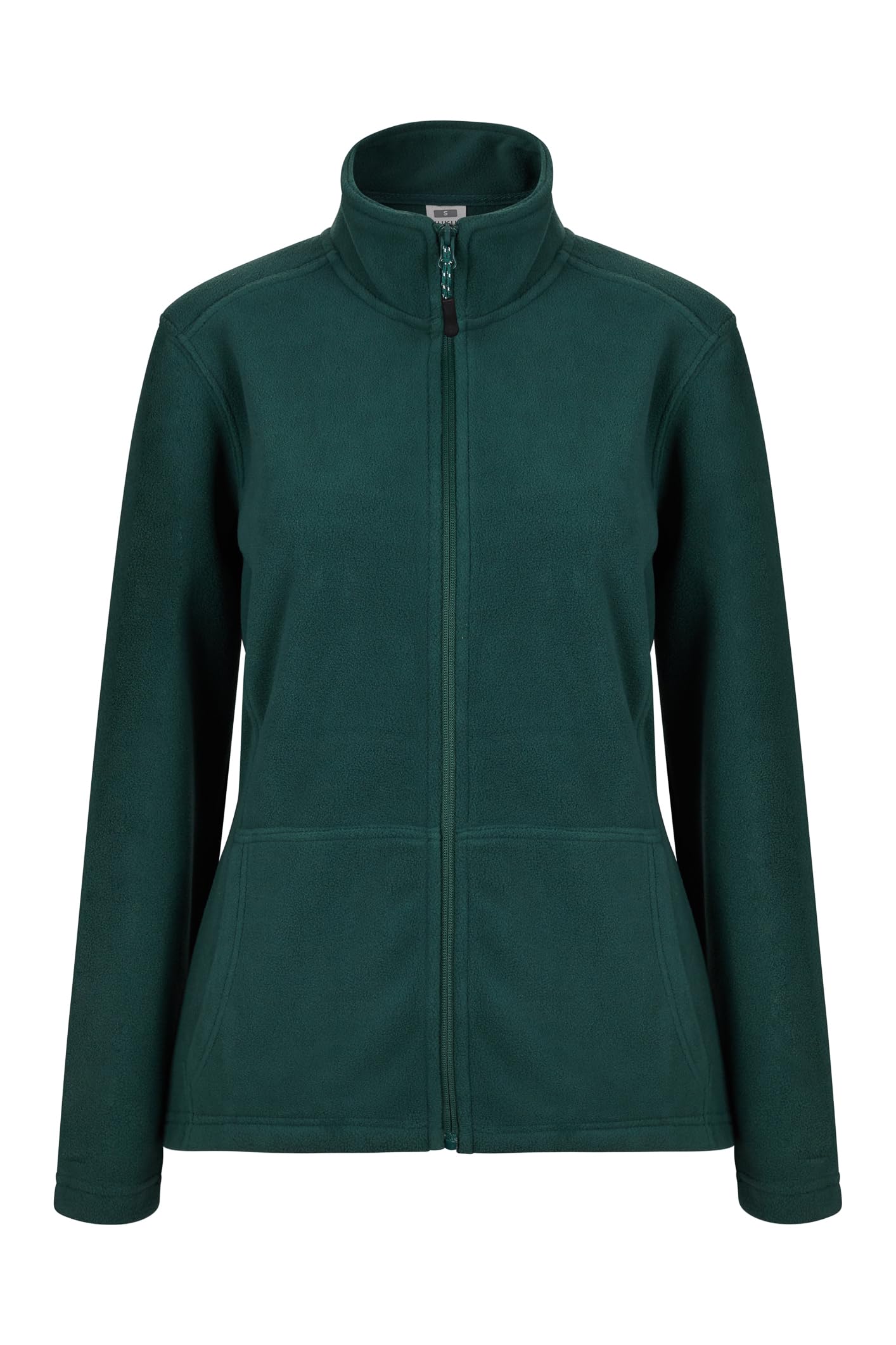 Mukua Perth Woman, Giacca in pile da donna, Color Deep Green, taglia L, Verde intenso, L