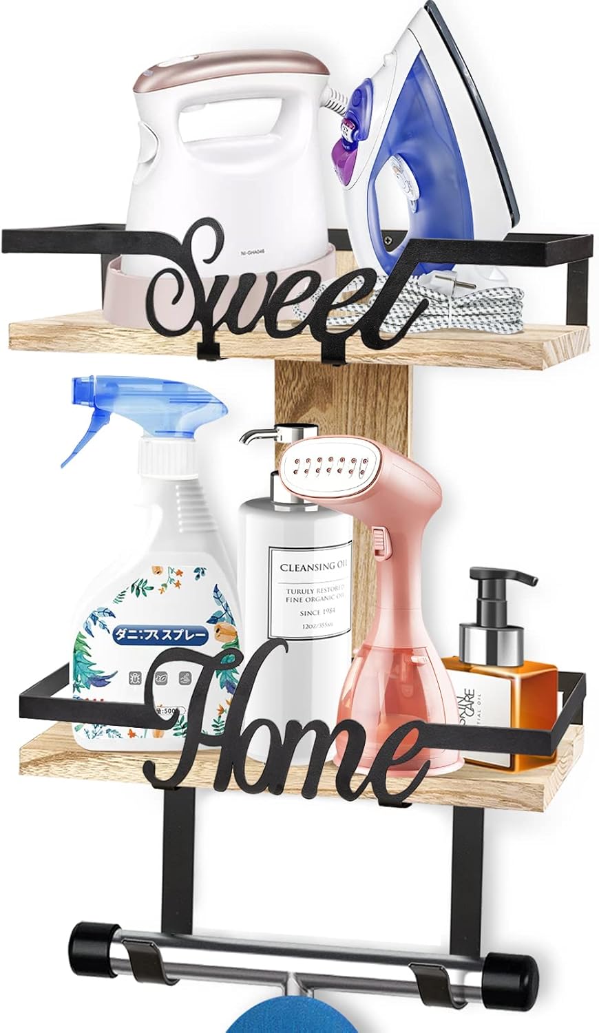 Laundry Room Organization And Storage VINAEMO 2-Tier Ironing Board