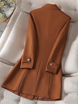 Amazon.com: Blazer Jackets for Women Autumn Winter Korean Long