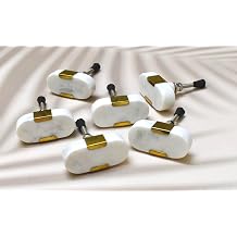 Oval Stone Brass Knob | Pull Handle | Drawer Knob | Furniture Knob | Cabinet Knob | Gold | Natural Stone | Brass HandleWhite Set-6