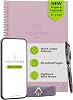Rocketbook New Core Reusable Spiral Notebook, Executive Size, 6 x 8.8 Inches, Pink - Dotted Pages, Connect Apps, Erasable Durable Cover, Great for School, Work, and Creative Projects