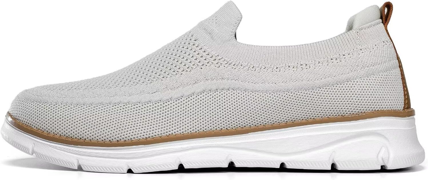 Men's Slip On Boat Shoes Casual Loafers Walking Non Slip Soft Sole Lightweight Sneakers Dress Business Oxfords Work Driving - Image 2