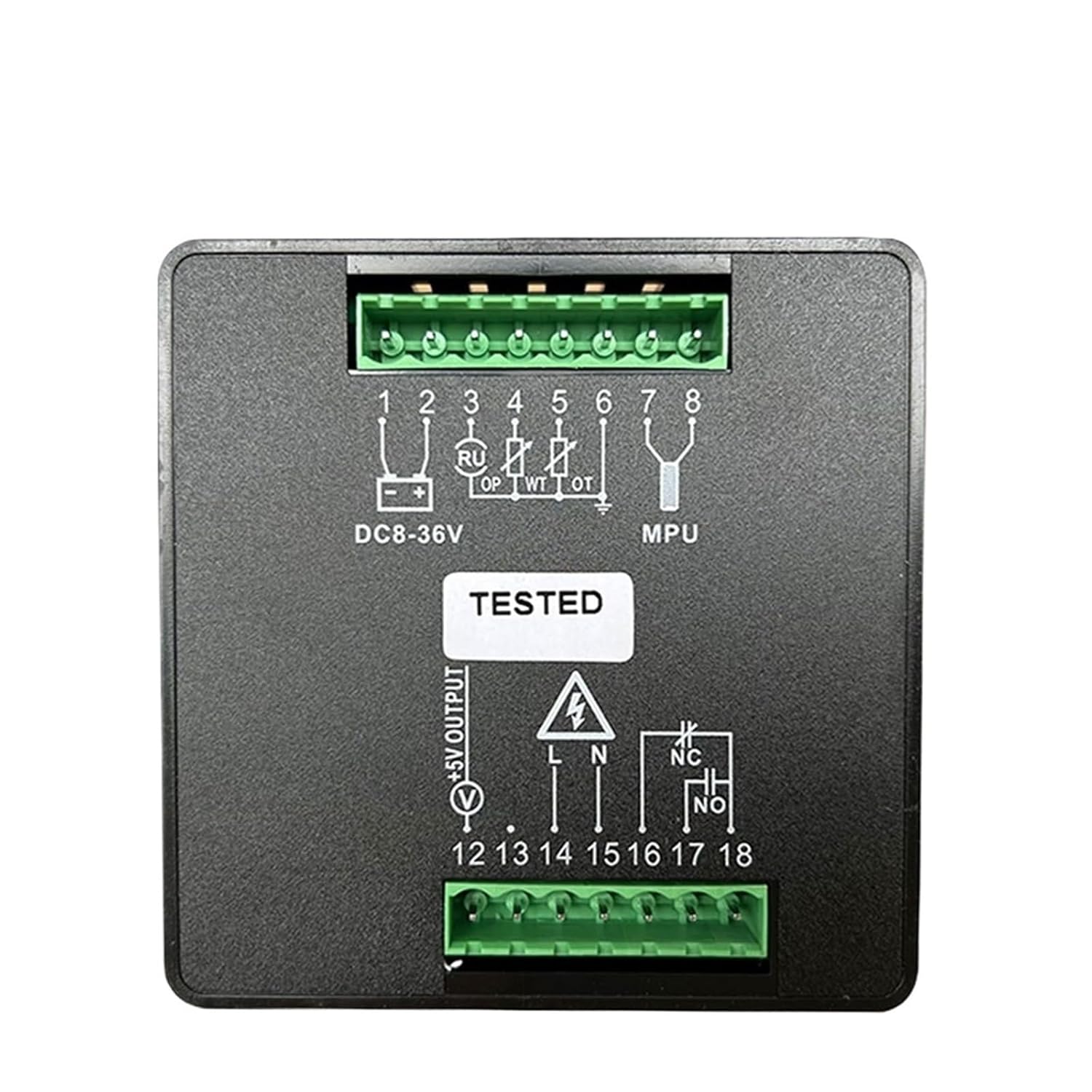 GM50H MK3 Red Engine Multi-Function Digital Instrument Diesel Generator Monitor with GM50HR with R485 Communication Function