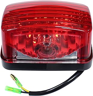 Rear Brake Tail Light for Yamaha Blaster 200 Banshee Wolverine Warrior 350 Grizzly 125 350 400 450 550 660 700