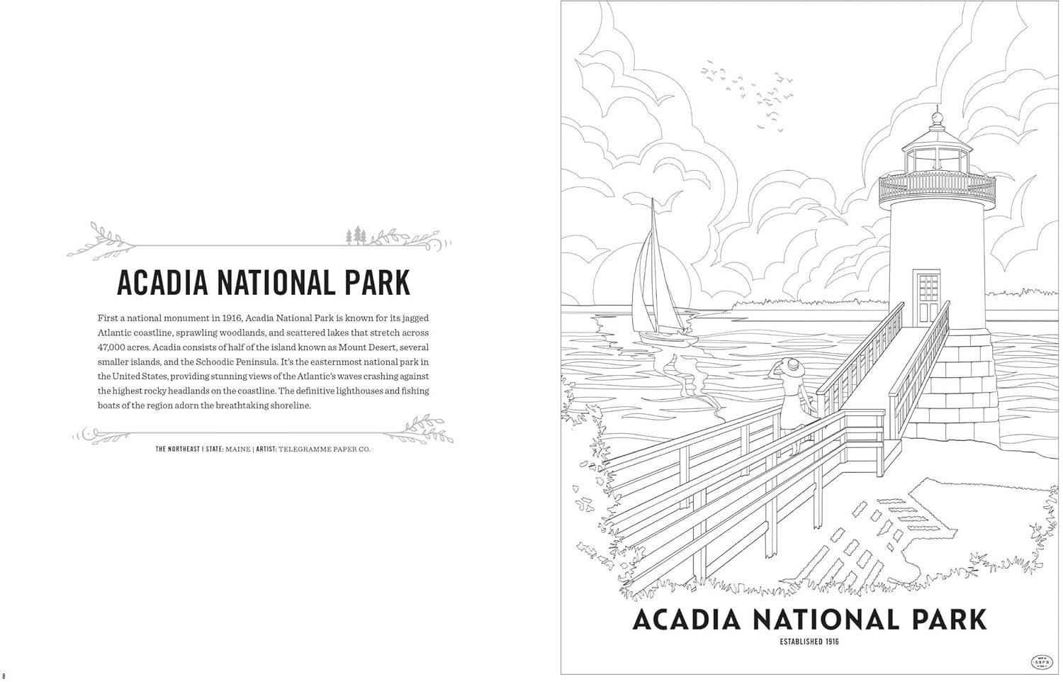 The Art of the National Parks Coloring Book Kit      Hardcover – Coloring Book, March 10, 2026