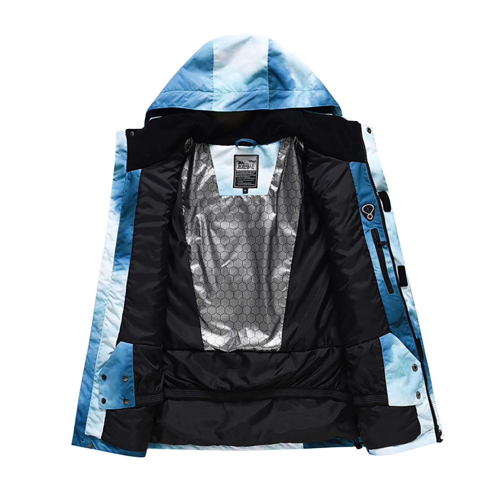 Generico Giacca Da Neve Uomo Antivento Giacca Sci Tecnica Giubbotto Uomo Invernale Termica Cappotto Pesante Giacche Da Lavoro Giaccone Trekking Calda Giacchetto Parka