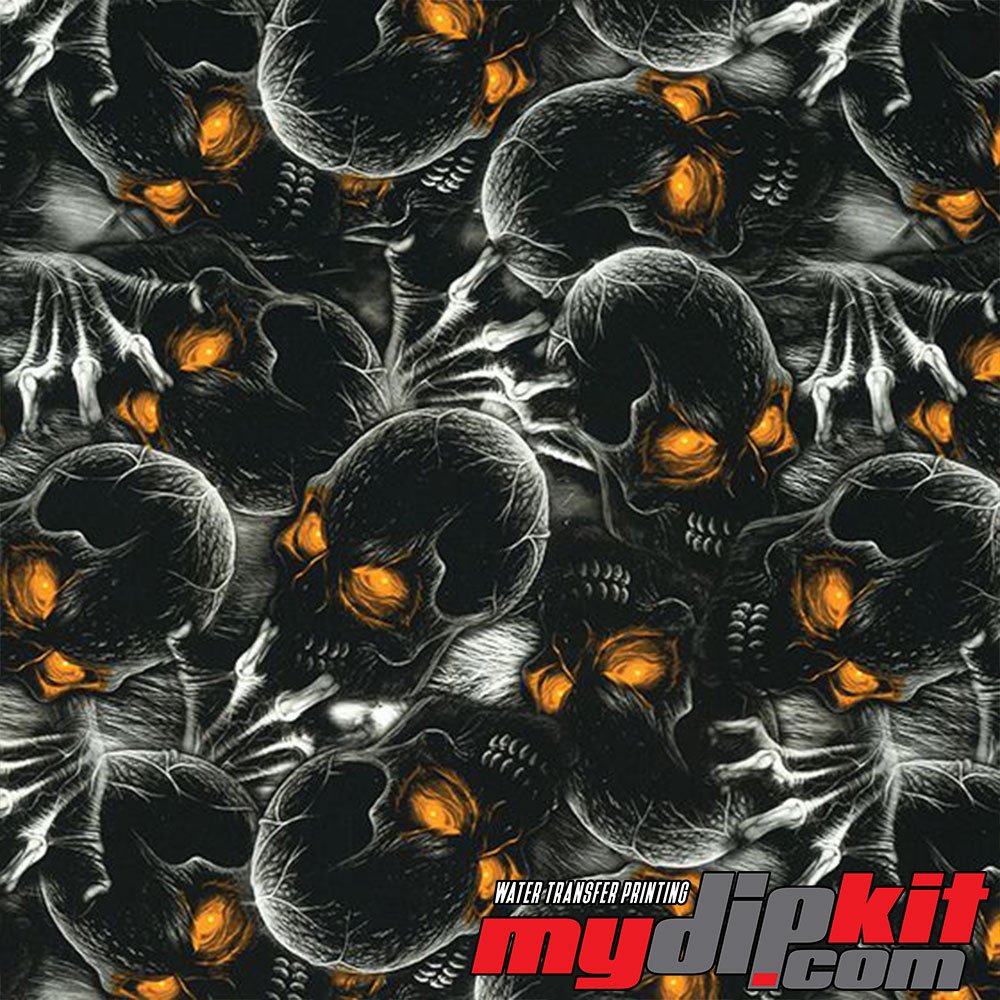 Water Transfer Printing Film - Hydrographic Film - Hydro Dipping- Orange Creeper - DD-960-A