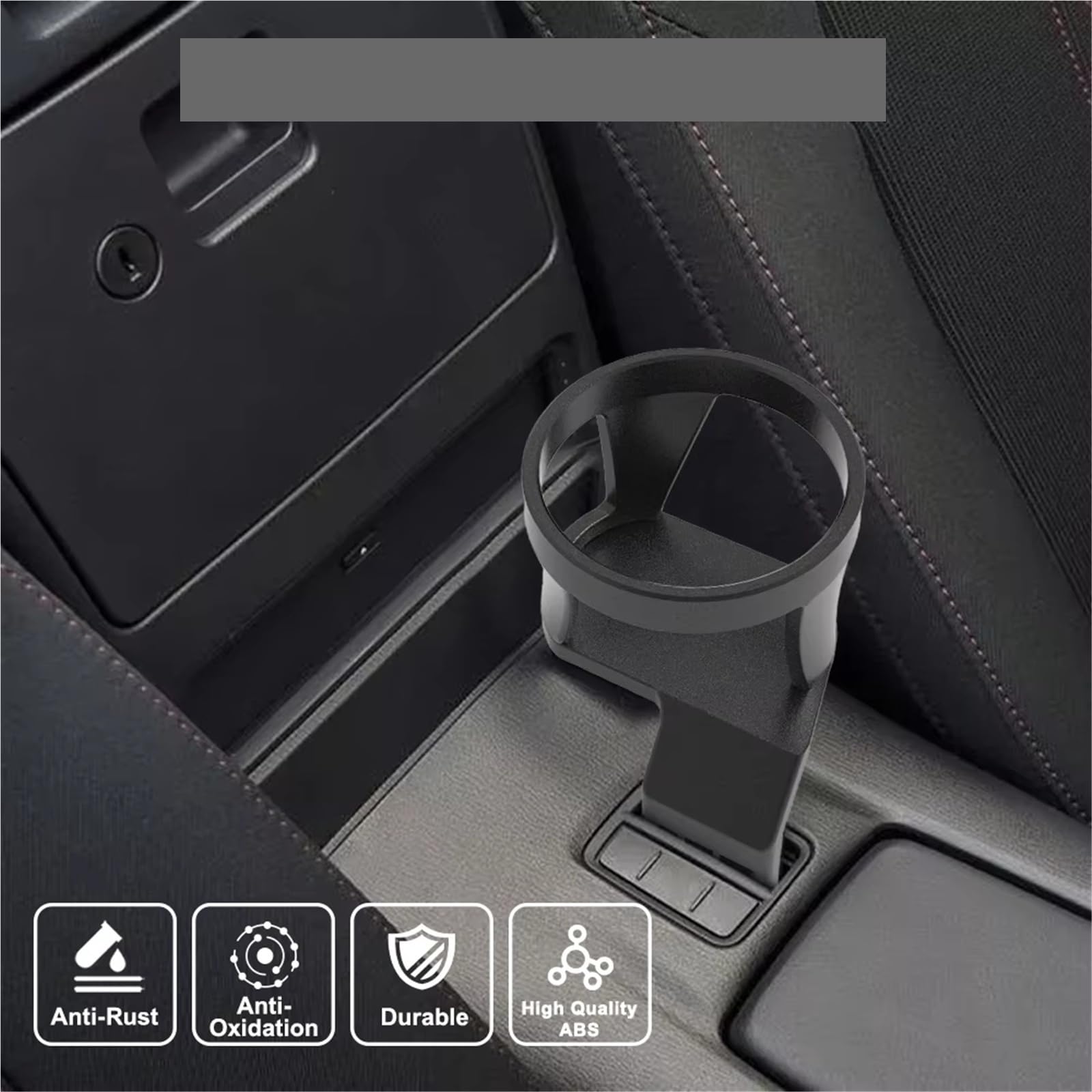 Auto Getränkehalter Kompatibel Mit FIAT for 124 for Spider 2-teiliges Kaffeetassenhalter-Set, Getränkehalter Mit Klebeband