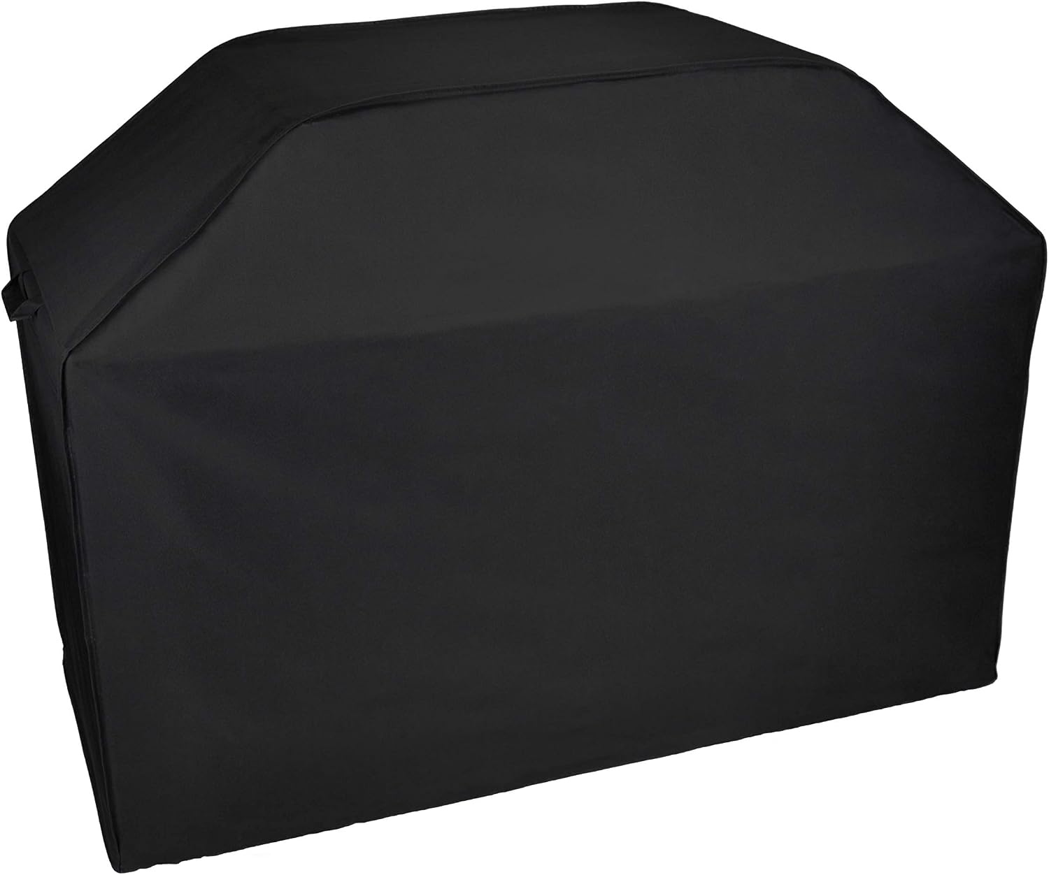 101mart 65 Inch BBQ Gas Grill Cover - Heavy Duty, Rip-Proof, Weather Resistant and Fade Protection - Features Wide Air Vents, Durable Handles & Tightening Drawstring for Secure Fit (Black)