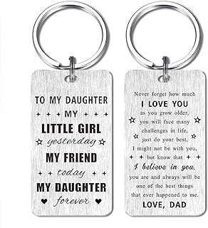Happy Mother's Day Daughter Gifts - to My Daughter Birthday Wedding Graduation Inspiration Easter Gifts from Parents