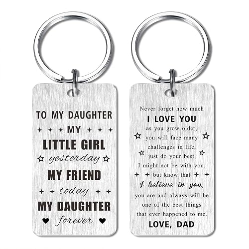 Gezxin Daughter Gifts for Women - My Favorite Daughter Birthday