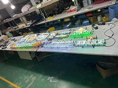 Miniatura 5 de Letreros de neón para decoración de pared Las Vegas Cowboy Sign Lámpara de luz con alta definición Vivid Printing Tech Artwork vidrio Neon Glass