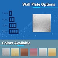 Vista 5 de LIDER Placa de Pared de Metal Doble Lisa, Resistente a la Temperatura e Impacto, Acero Inoxidable 304, Cubierta sin Tornillos, Actualización