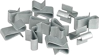 CE Smith Trailer 16867A Trailer Frame Wire Clips (10), 3/8"- Replacement Parts and Accessories for Your Ski Boat, Fishing Boat or Sailboat Trailer,Silver