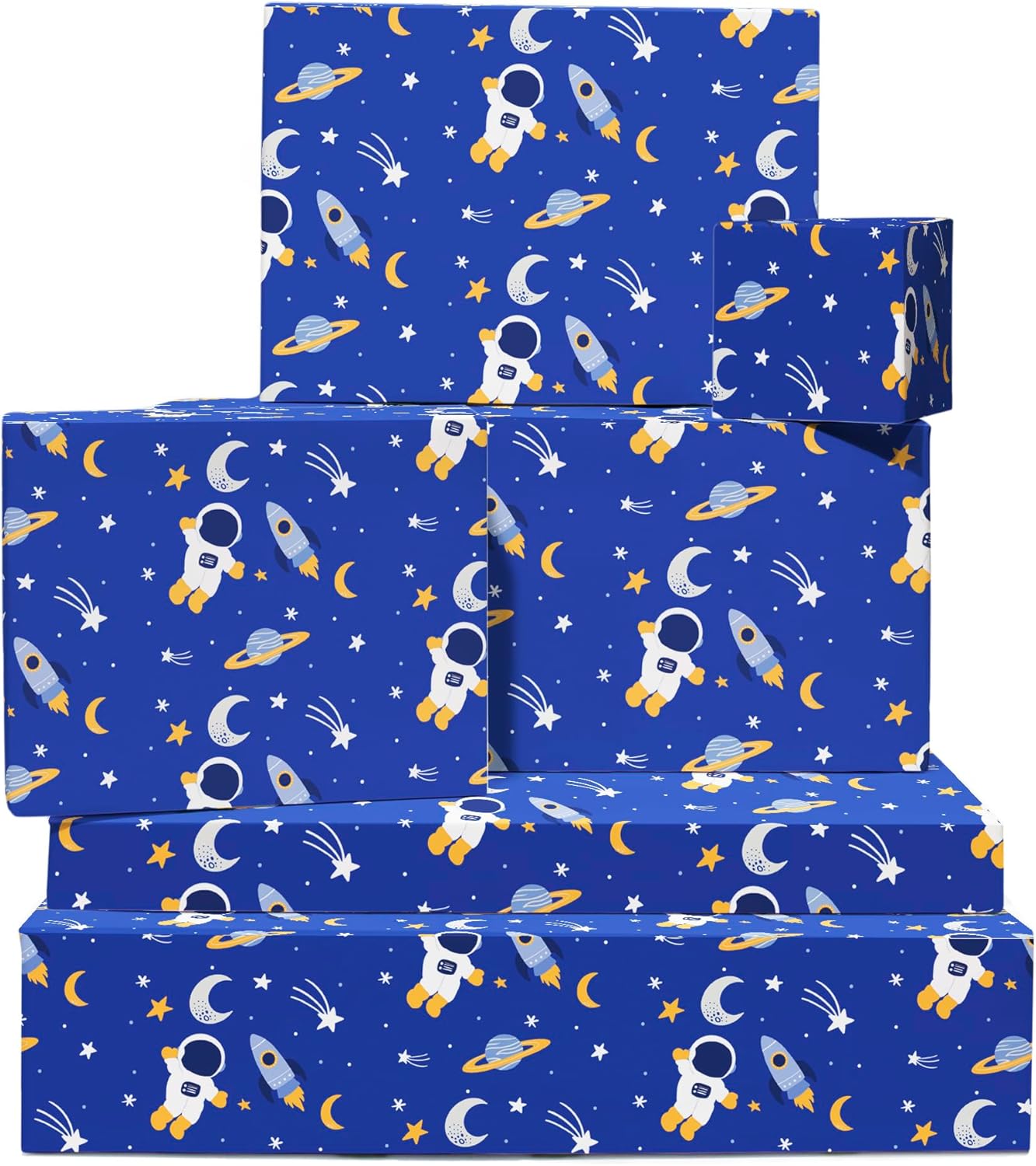 Amazon.com: CENTRAL 23 Space Wrapping Paper - Outer Space Gifts for ...