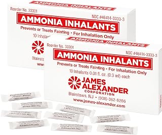 Ammonia Inhalants - 20 Count - New Premier Ampules