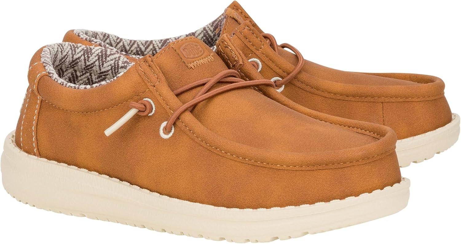 HEYDUDE Kids Wally Classic - Comfortable Loafer