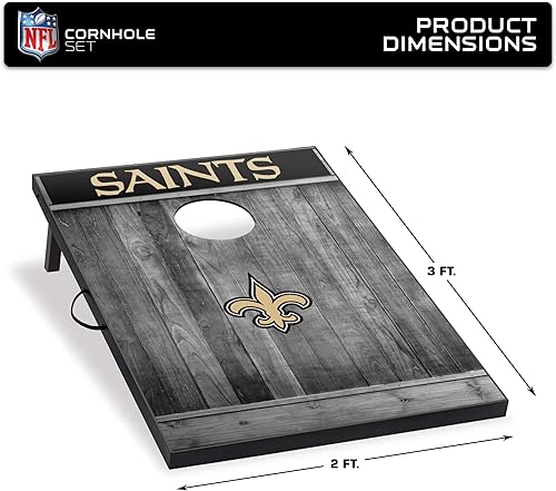 Vista 33 de Wild Sports Juego de Cornhole de madera MDF NFL de 2'x3