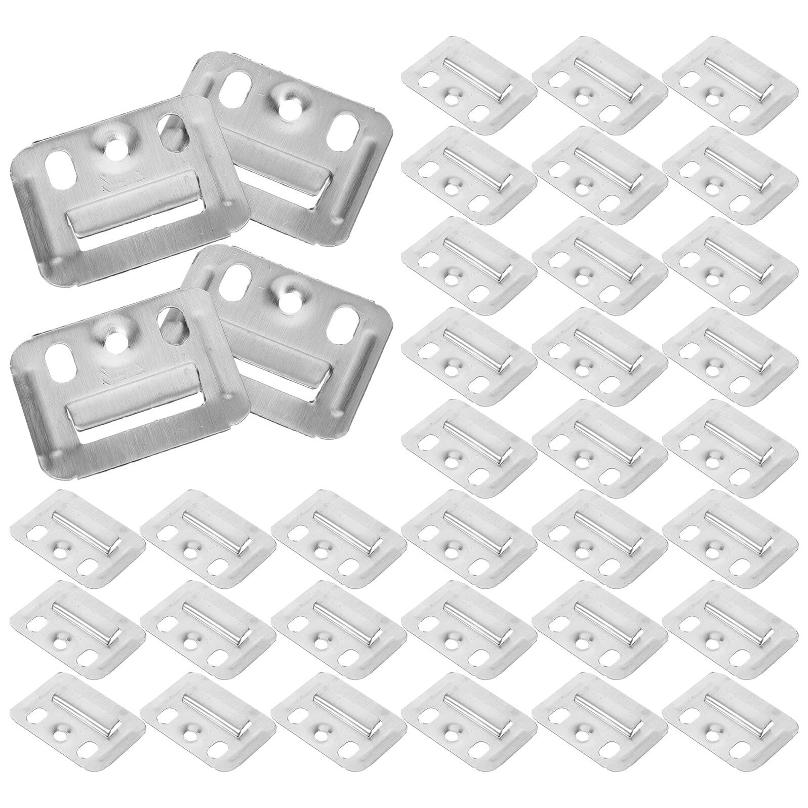 Clips panneaux intégrés en inox résistants à l'humidité pour rénovation murale