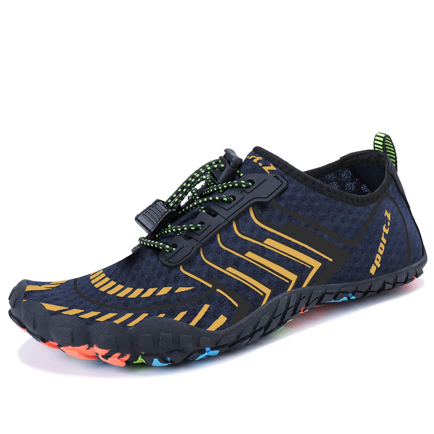 Mens Womens Water Skin Shoes Quick Dry Aqua Socks Barefoot Shoes for Beach Swim Surf Yoga Slip-On Shoes House Slippers-image-17