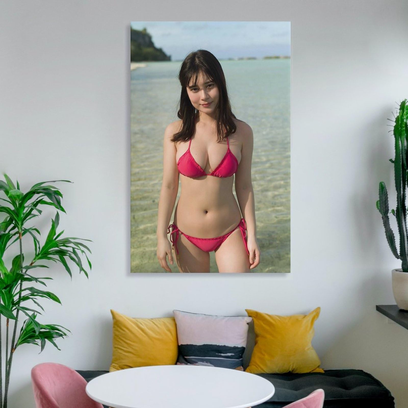 サイン入りビキニ写真パネル　大久保桜子 お知らせです。 2023年カレンダーがご好評につき、カレンダー