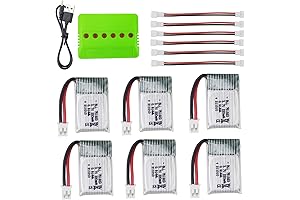 Accessories 6 PCS HS210 3.7V 220mah Li Battery