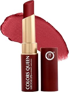 Colors Queen Luscious Lips - Non Transfer Creamy Matte Lipstick | Highly Pigmented with Smooth Application | Long Lasting Price In India