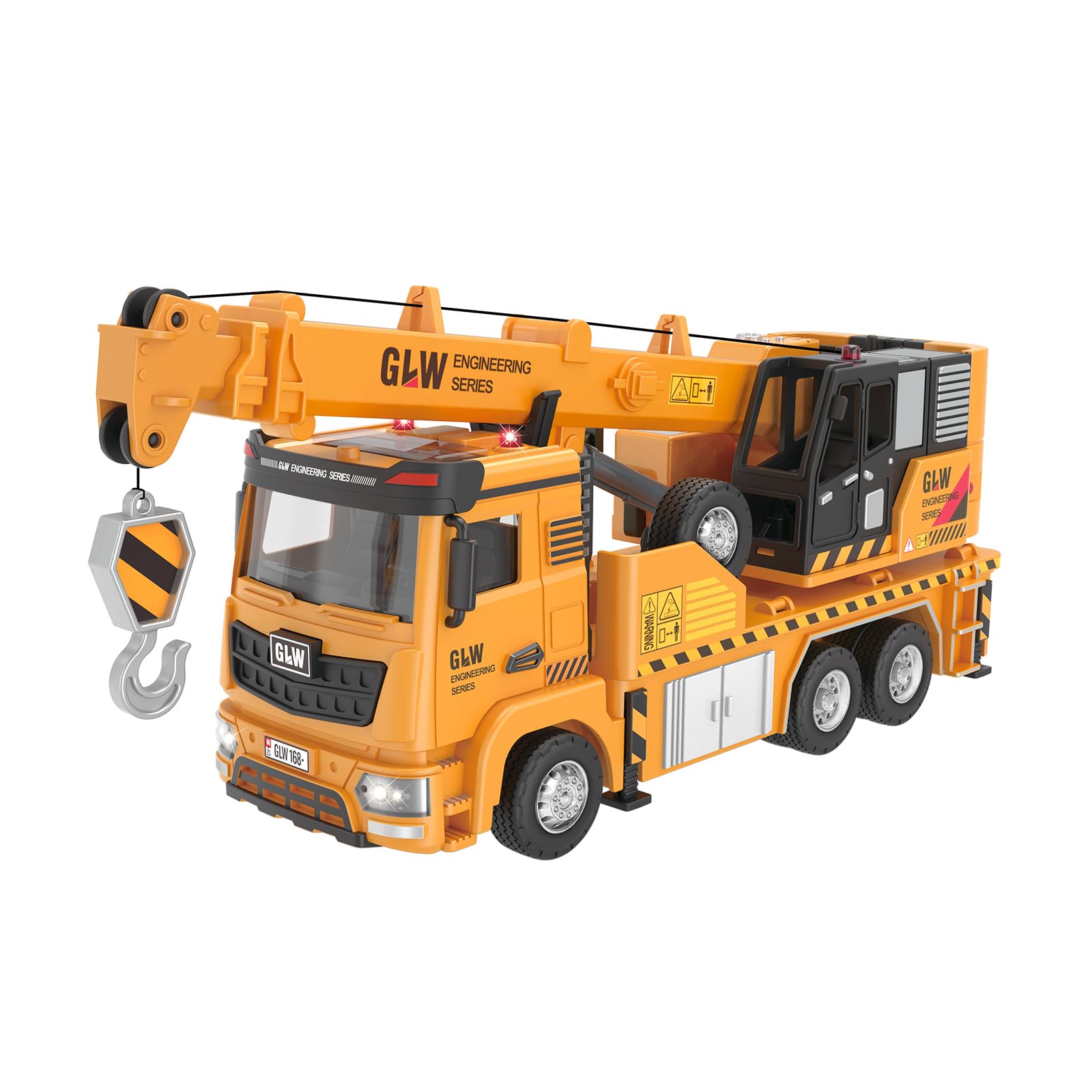 Amazon.com: GLW Construction Trucks Toy 1:40 Semi-Alloy Simulation