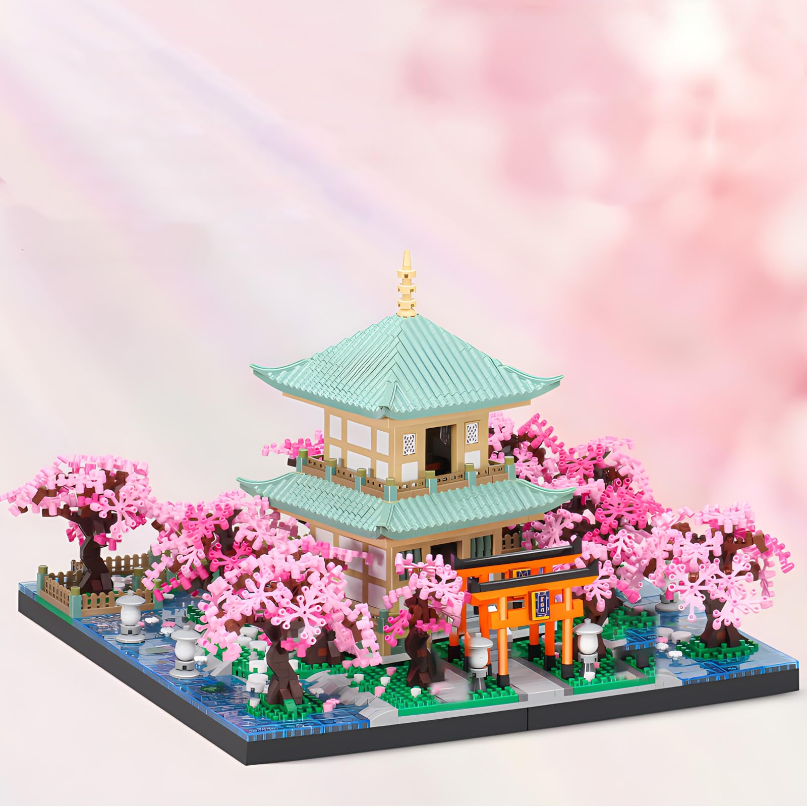 BLOSSOM ブロッサム 23-24 Elegante Amazon.com: HJPLPXH Cherry Blossom Micro Mini Building Block Sets