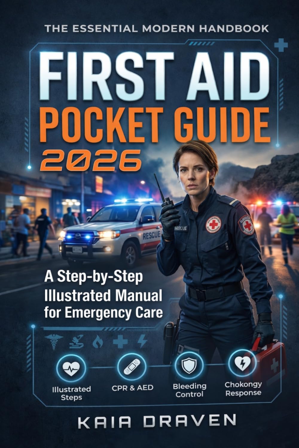 FIRST AID POCKET GUIDE 2026: A step-by-Step Illustrated manual for Emergency Care