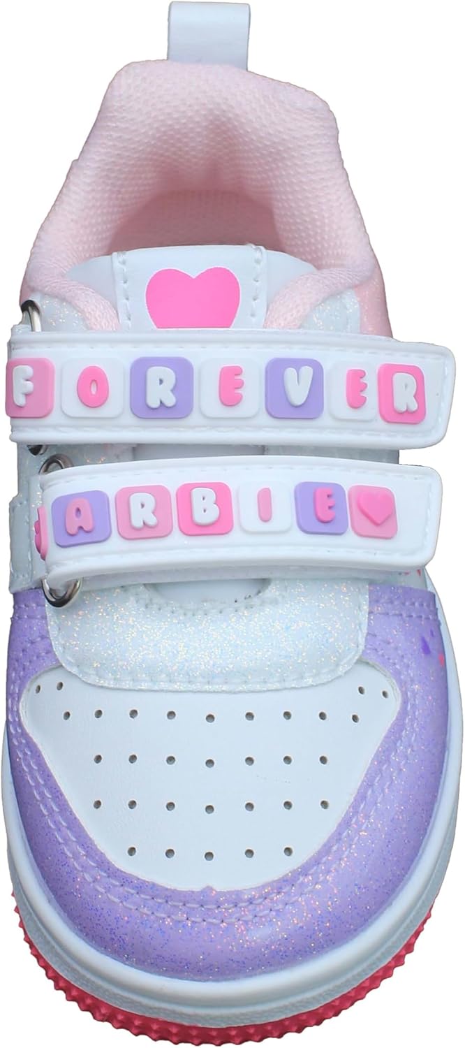 Barbie Toddler Girls' Glitter Sneakers