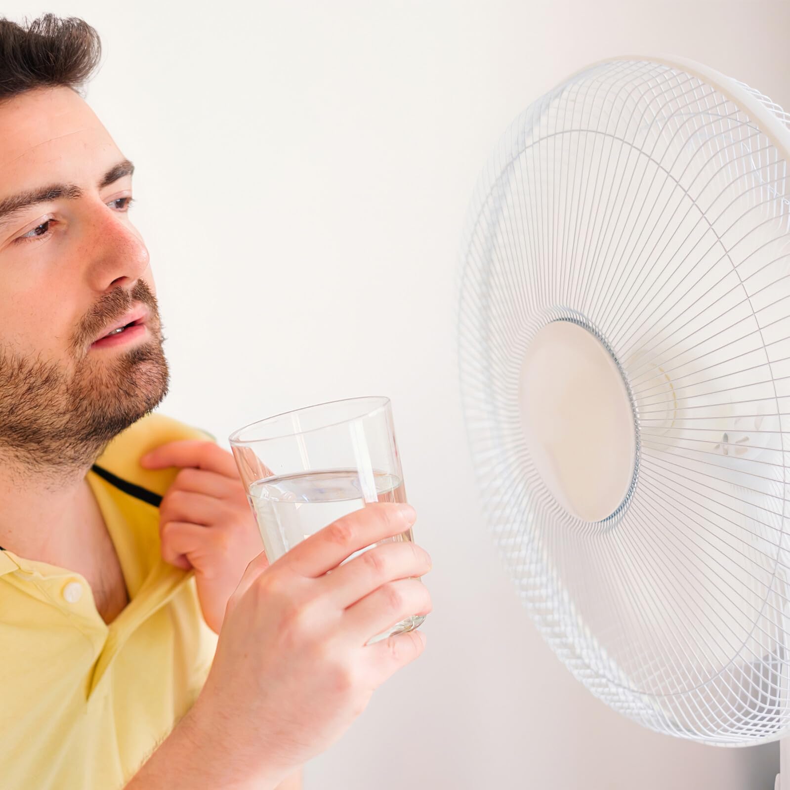 MAGICLULU Ventilatore Elettrico Ricambio Pale 14,5 Pollici, 5 Pale in Plastica, Facile Installazione per Ventilatore da Pavimento