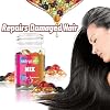 Capsules for Hair Care,30PCS Hair Vitamin Serum Capsule, Hair Care Essence Rich in Vitamin E Capsules, Moroccanoil Hair Oil for Hair Repair and Care, Improves Dryness and Frizz (Red)