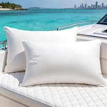 Canadian White Goose Down Pillow 80% Down 20% Feather Bed Pillow King Size