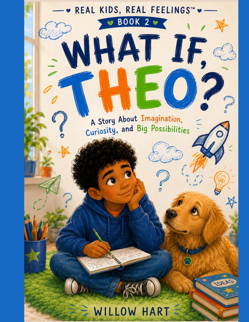 What If, Theo?: A Children's Chapter Book About Anxiety, Courage, and Big "What If?" Thoughts (Real Kids, Real Feelings™)